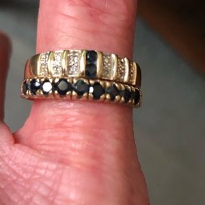 Sapphire & diamond ring